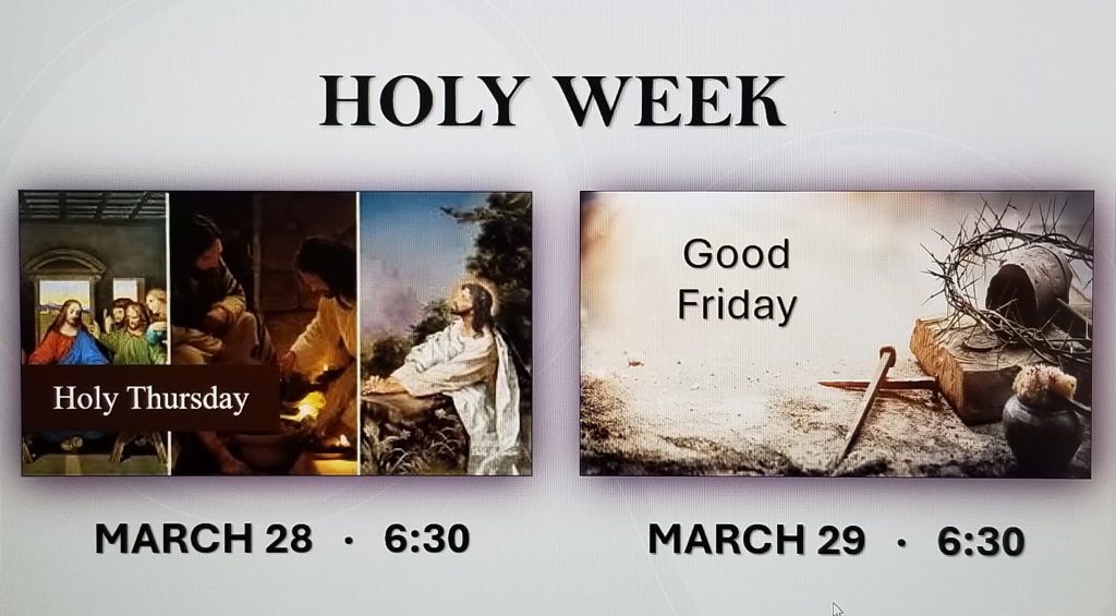 Good Friday Service – Pastor Bob Kandel, Pastor Ginger DeMars & Pastor Luis Alecio